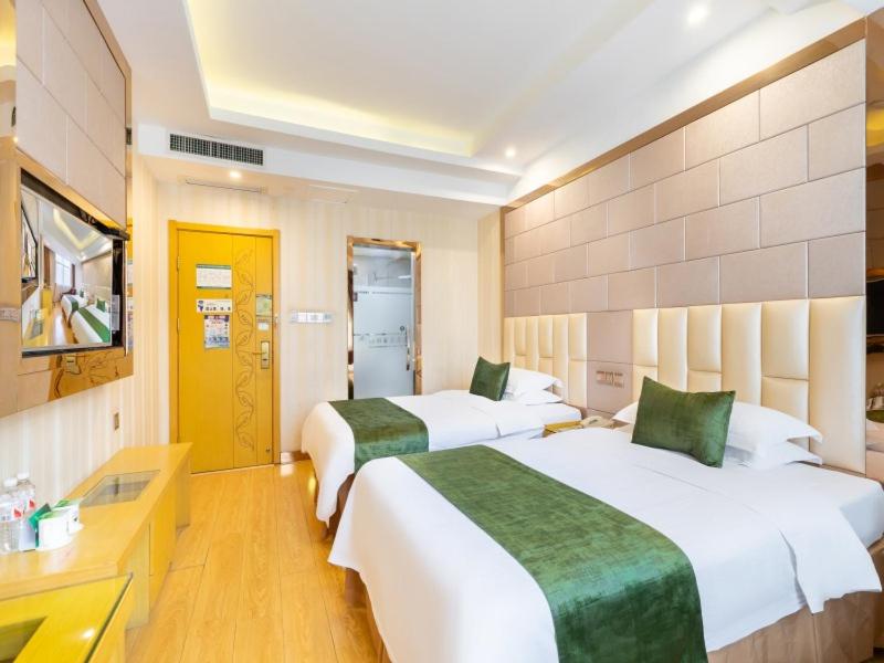 GreenTree Inn Zhejiang Jinhua Yiwu International Trade City Changchun Street Shell Hotel photo 4