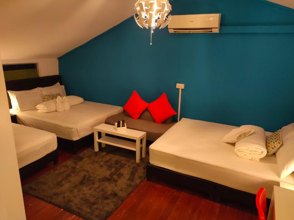 Семейный (Семейный номер Делюкс), Backpackers’ Inn Chinatown