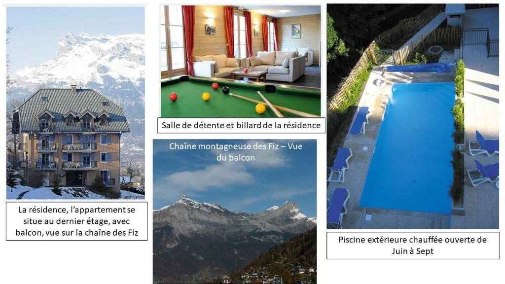 Duplex 6-8 pers, avec garage, WIFI, calme, proche des pistes, top équipé et linges fournis, vue magnifique photo 3