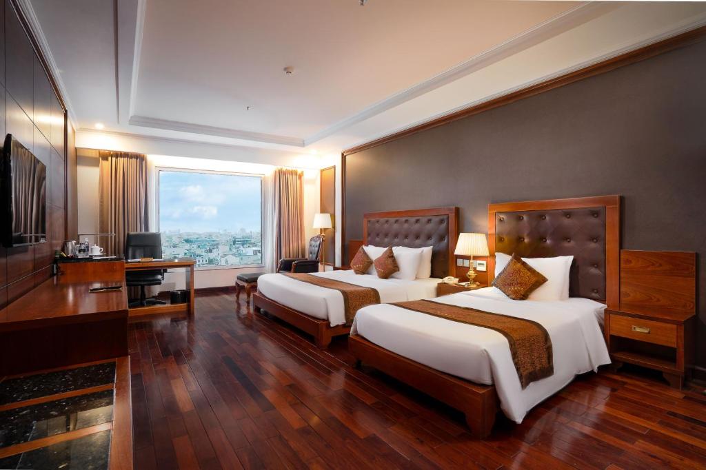 Трехместный (Luxury Triple Studio City View - Free One-way Airport Transfer), Samdi Hotel