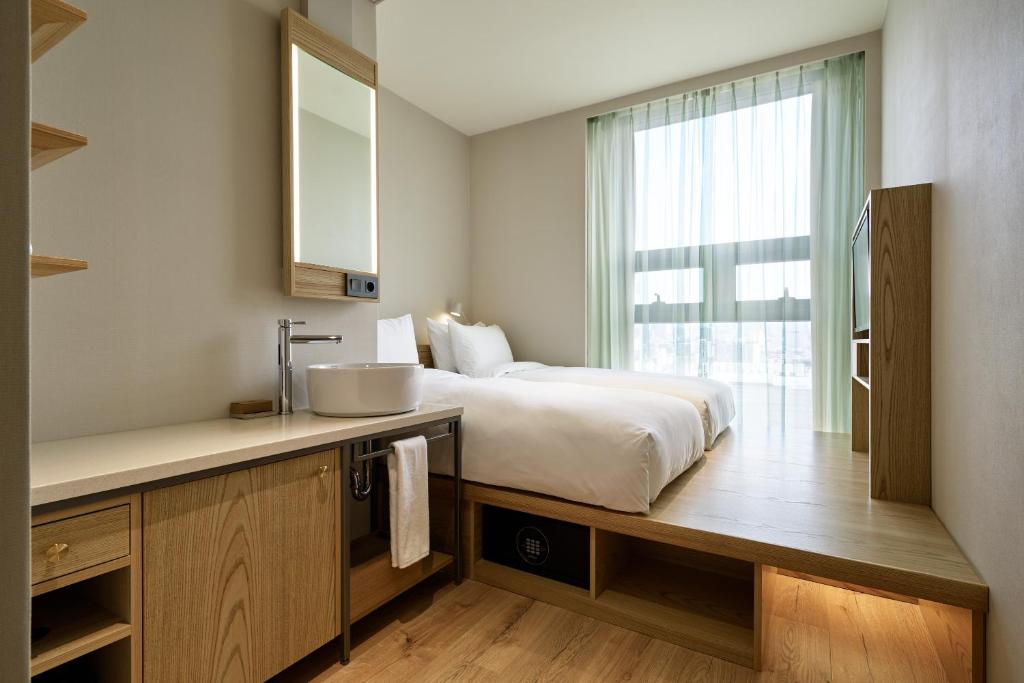 Двухместный (Двухместный номер с 2 отдельными кроватями), HOTEL ANTEROOM SEOUL
