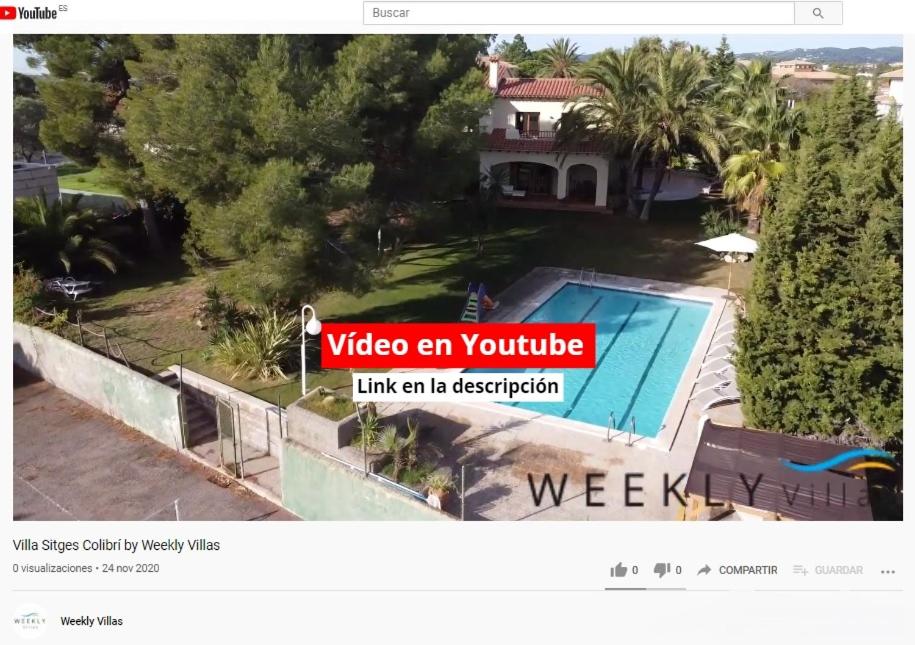 Villa Sitges Colibri at 10 min Walk Beaches - Center City Amaizing Garden Pool XXL Private Tenis Piste photo 3