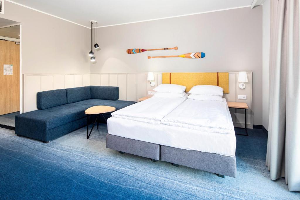 Четырехместный (Семейный номер с видом на реку), Holiday Inn Gdansk - City Centre