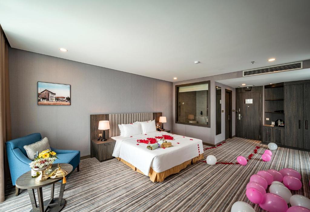 Двухместный (Номер Делюкс с кроватью размера «king-size»), Muong Thanh Luxury Saigon Hotel