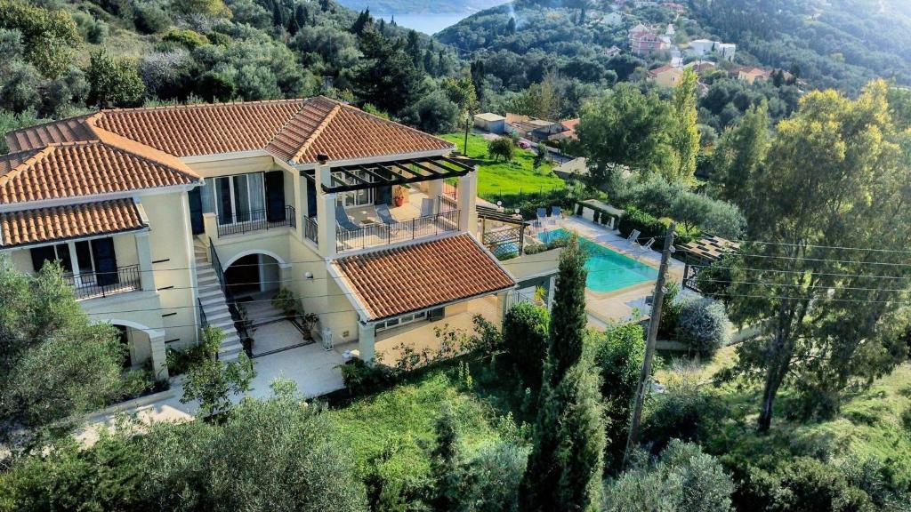 Villa Afionas - 3 minutes from the beach with heated Eco-Pool and Sunset view photo 1