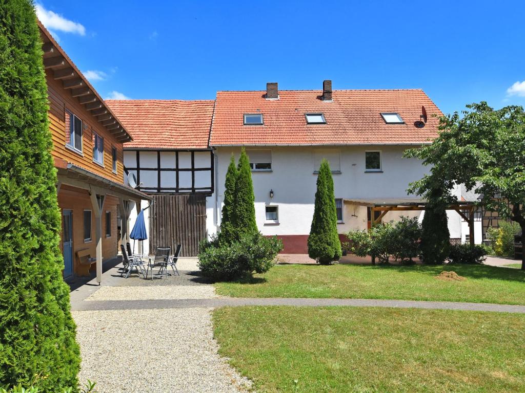 Holiday farm situated next to the Kellerwald Edersee national park with a sunbathing lawn photo 1