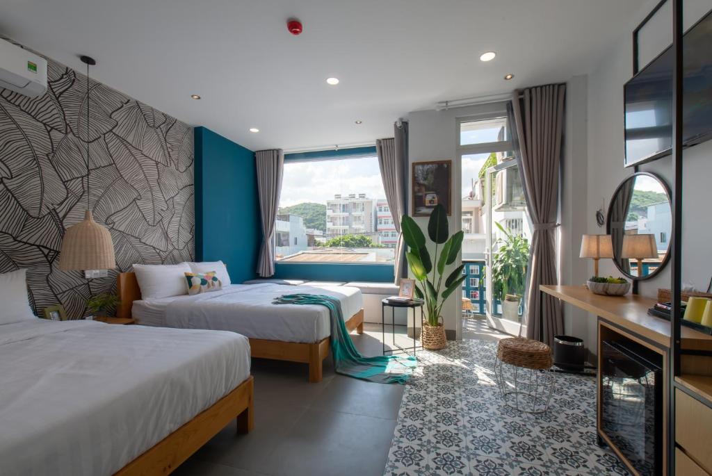 Семейный (Семейный люкс с балконом), Shoho Hotel Nha Trang