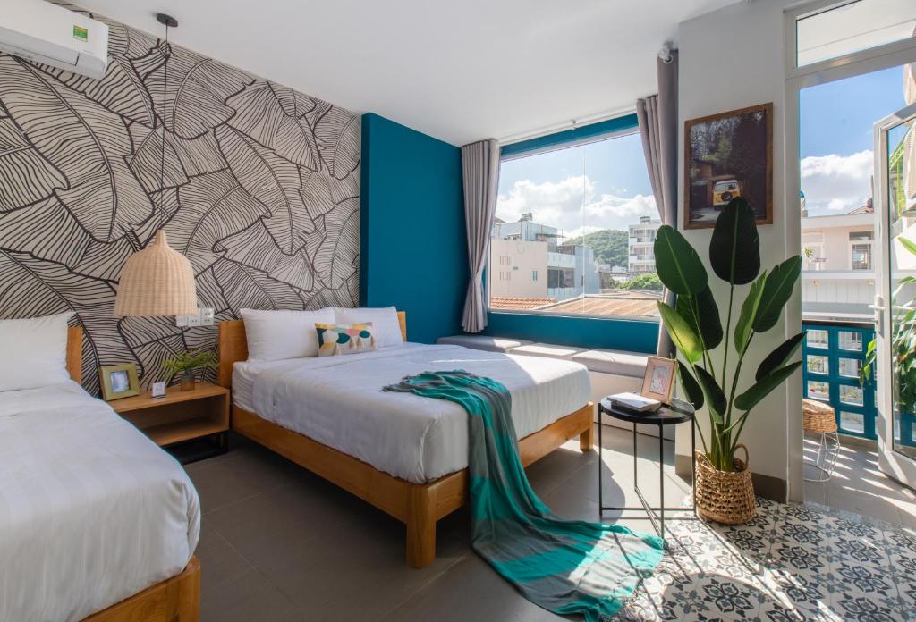 Студио (Семейный номер-студио с мини-кухней), Shoho Hotel Nha Trang