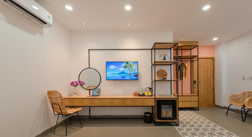 Студио (Семейный номер-студио с мини-кухней), Shoho Hotel Nha Trang