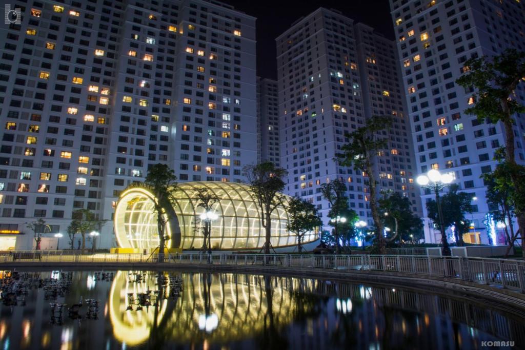 Апартаменты (Апартаменты с 2 спальнями), Happyhome Vinhomes Time City and Parkhill Premium