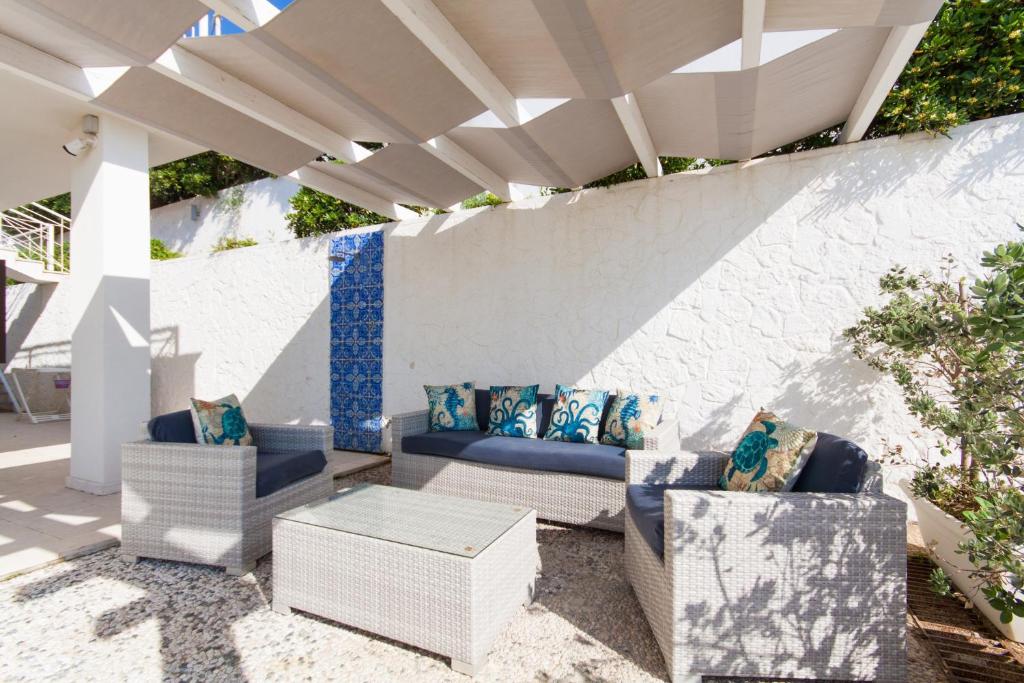3 bedrooms appartement at Piano di Trappeto 1 m away from the beach with sea view furnished terrace and wifi photo 4