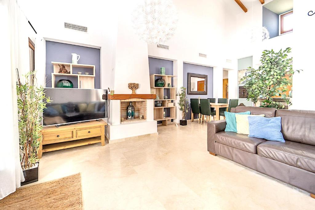 4 bedrooms villa with private pool furnished garden and wifi at Murcia photo 4