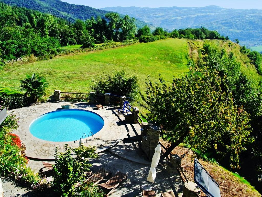 6 bedrooms villa with private pool furnished garden and wifi at Mombarcaro photo 3