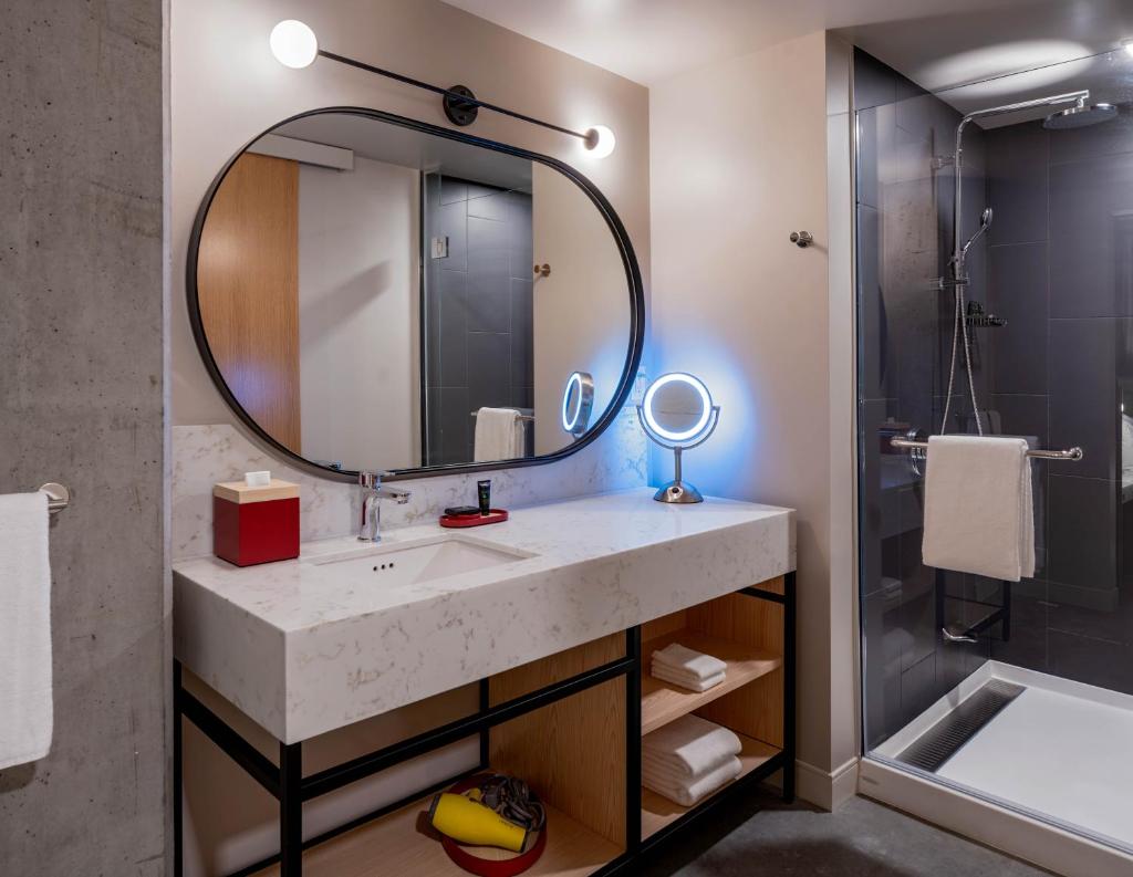 Двухместный (Номер с 1 кроватью размера «king-size» и видом на город), Hyatt Centric Downtown Portland