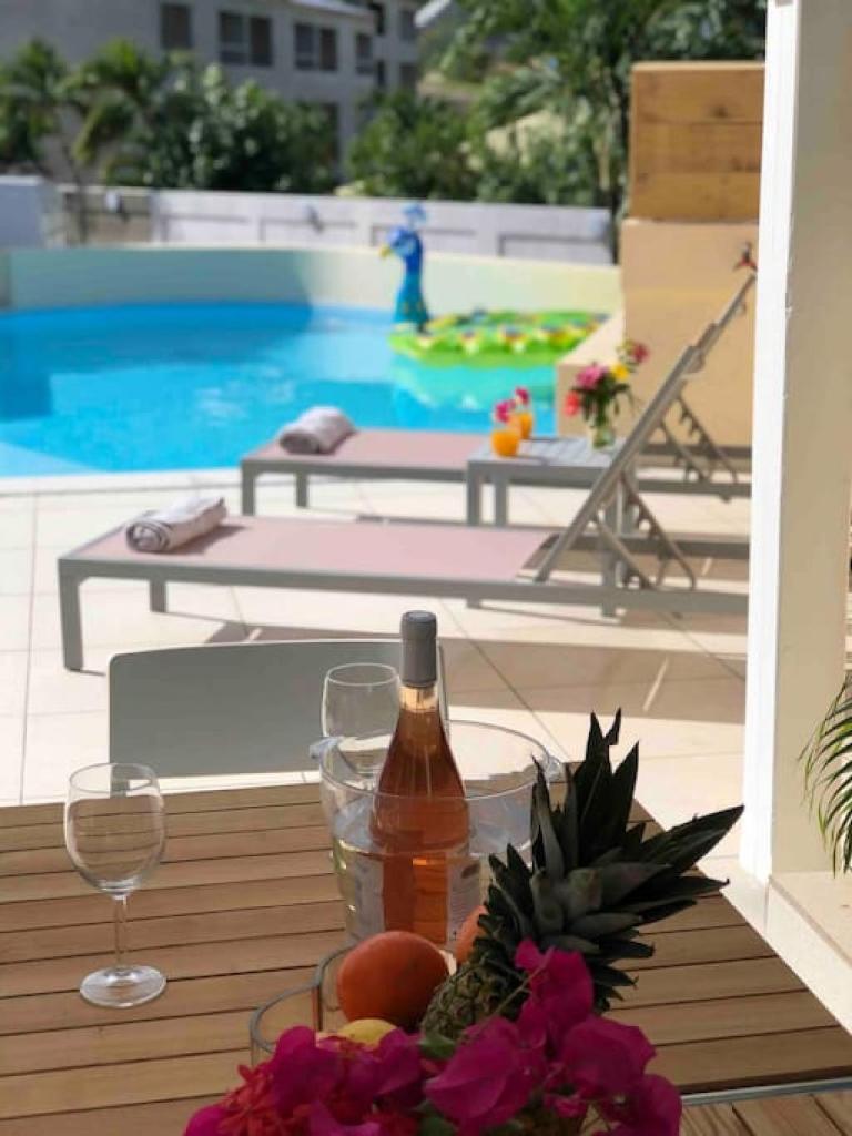 Beautiful suite S2, pool, sea view, Pinel Island photo 2