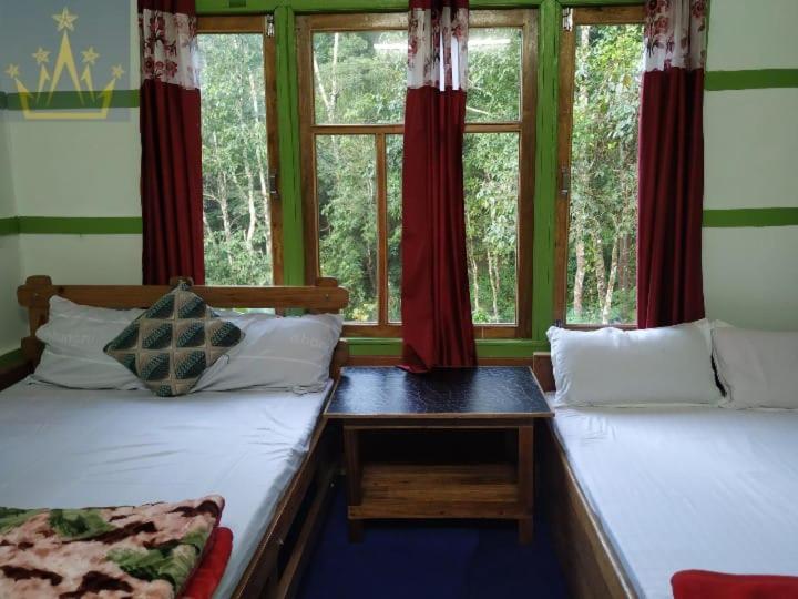 Четырехместный (Четырехместный номер с балконом), Bidyang Crown Imperial River Resort
