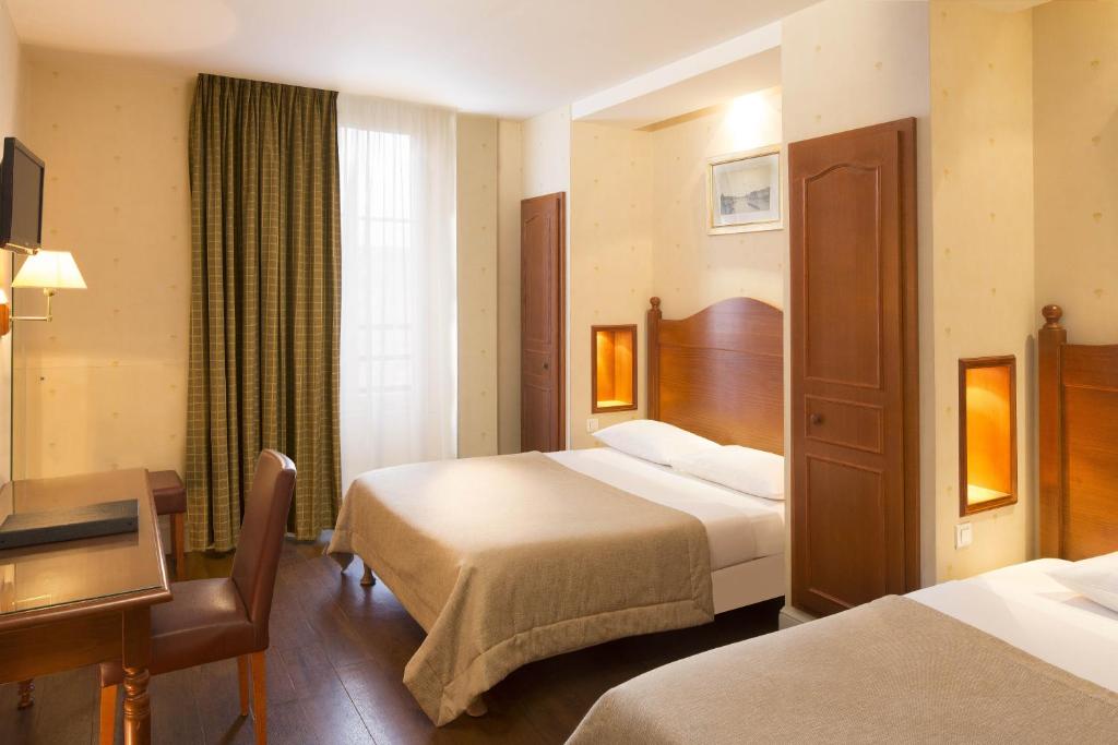 Трехместный (Трехместный номер), Central Hotel Paris
