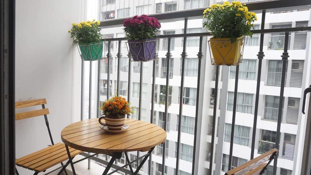 Апартаменты (Апартаменты с 1 спальней), Happyhome Vinhomes Time City and Parkhill Premium