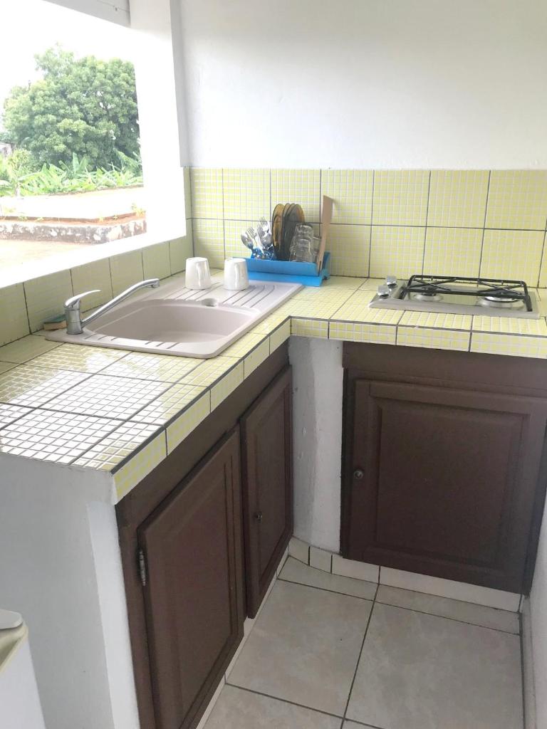 Appartement d'une chambre avec jardin clos et wifi a Capesterre Belle Eau a 3 km de la plage photo 4