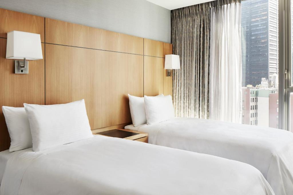 Двухместный (Клубный номер с 2 отдельными кроватями), Club Quarters Hotel World Trade Center