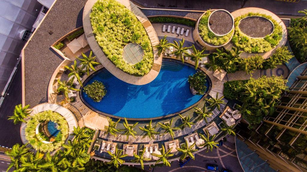 Двухместный (Номер «Гранд» с кроватью размера «king-size», вид на сад), Grand Hyatt Kuala Lumpur