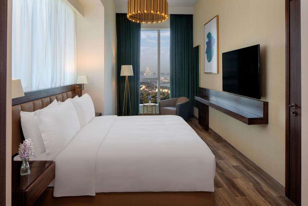 Апартаменты (Апартаменты с 1 спальней и видом на море), Апарт-отель Avani Palm View Dubai Hotel & Suites