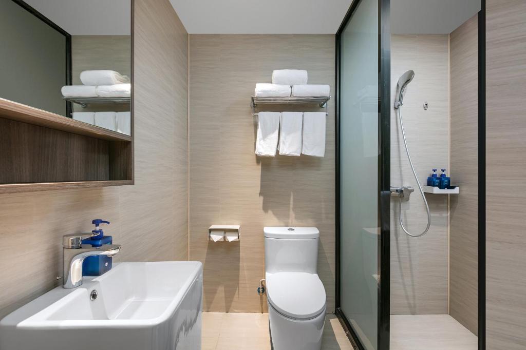 Трехместный (Mainland Chinese Citizens - Basic Triple Room), Hanting Express Hangzhou Wulin Square East
