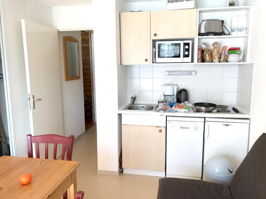 Appartement d'une chambre avec piscine partagee et balcon a Allos photo 4