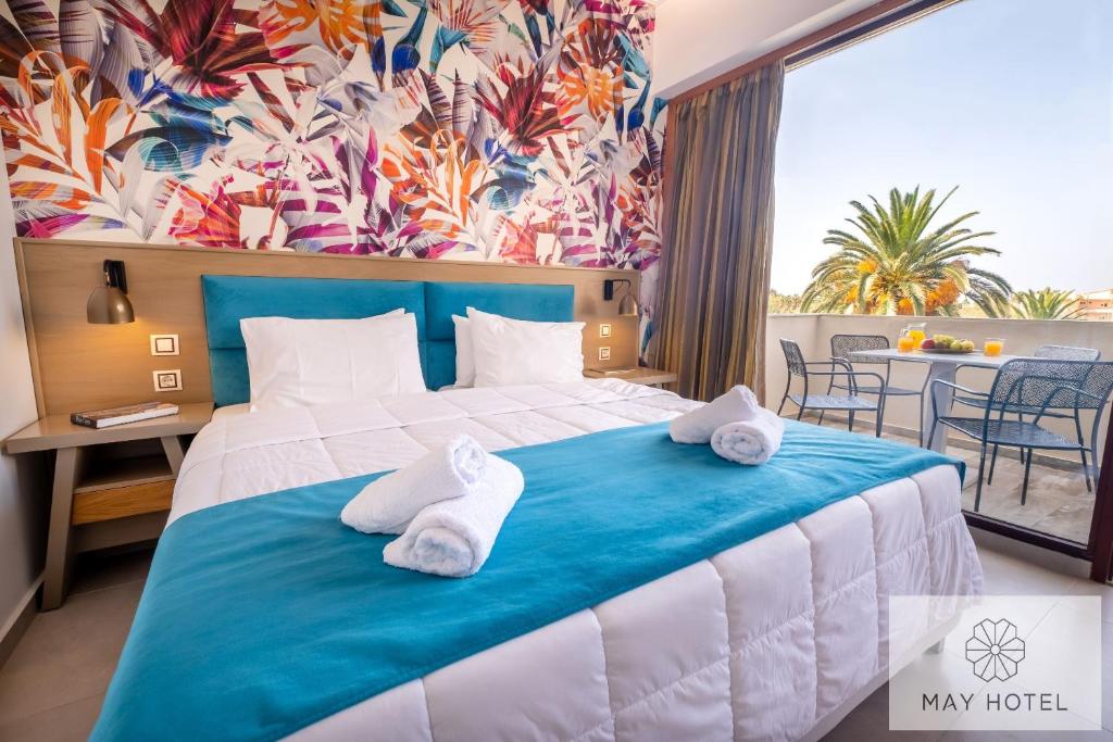 Семейный (Семейный номер с видом на сад), May Beach Hotel