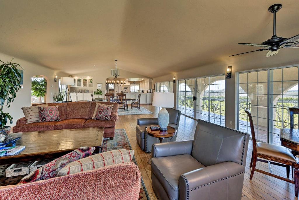 Plymouth Villa with Working Vineyard and Private Pool! photo 4