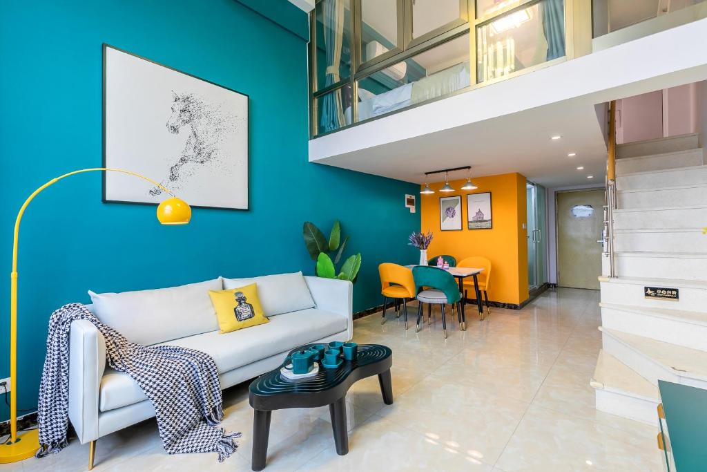Апартаменты (Двухуровневые апартаменты с 2 спальнями), Lavender Apartment Branch