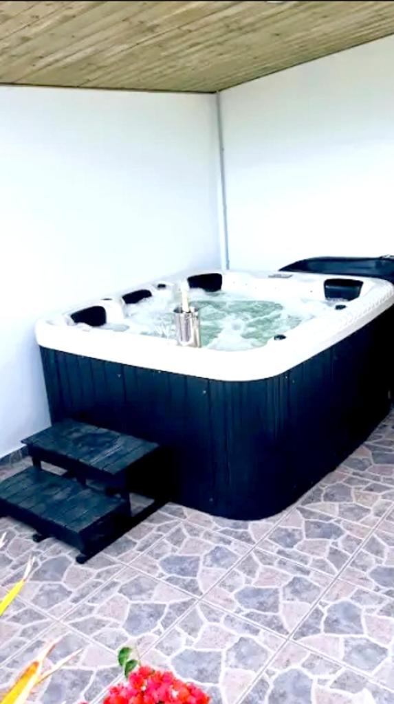 Appartement d'une chambre a Les trois bassins a 100 m de la plage avec jacuzzi jardin clos et wifi photo 3