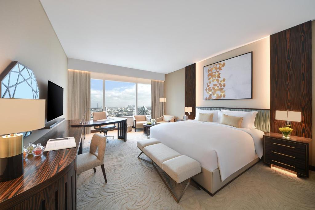 Двухместный (Роскошный номер с кроватью размера «king-size»), Отель Sofitel Dubai The Obelisk