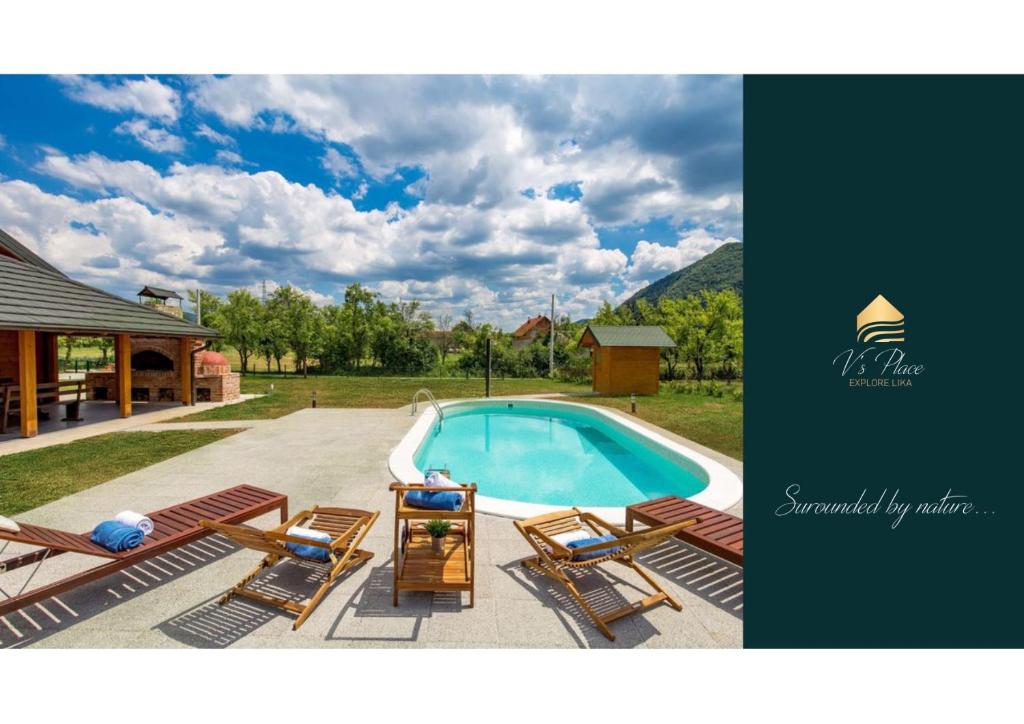 V's place - wooden house with heated pool and outdoor sauna photo 3