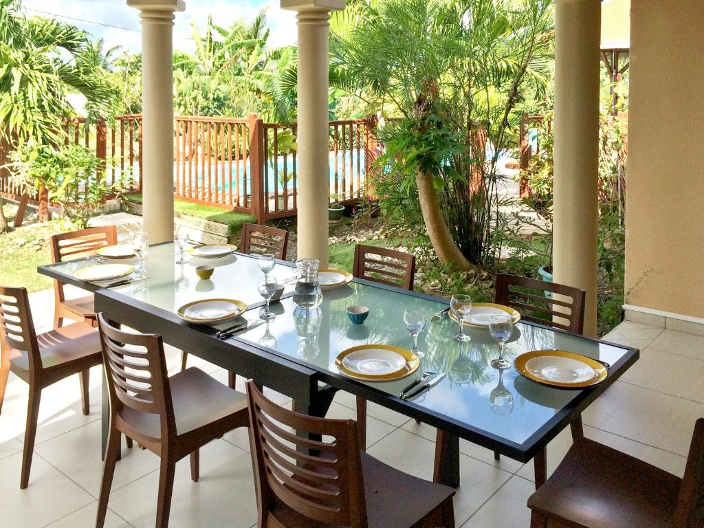 Villa de 3 chambres avec piscine privee jardin clos et wifi a Saint Francois a 3 km de la plage photo 1