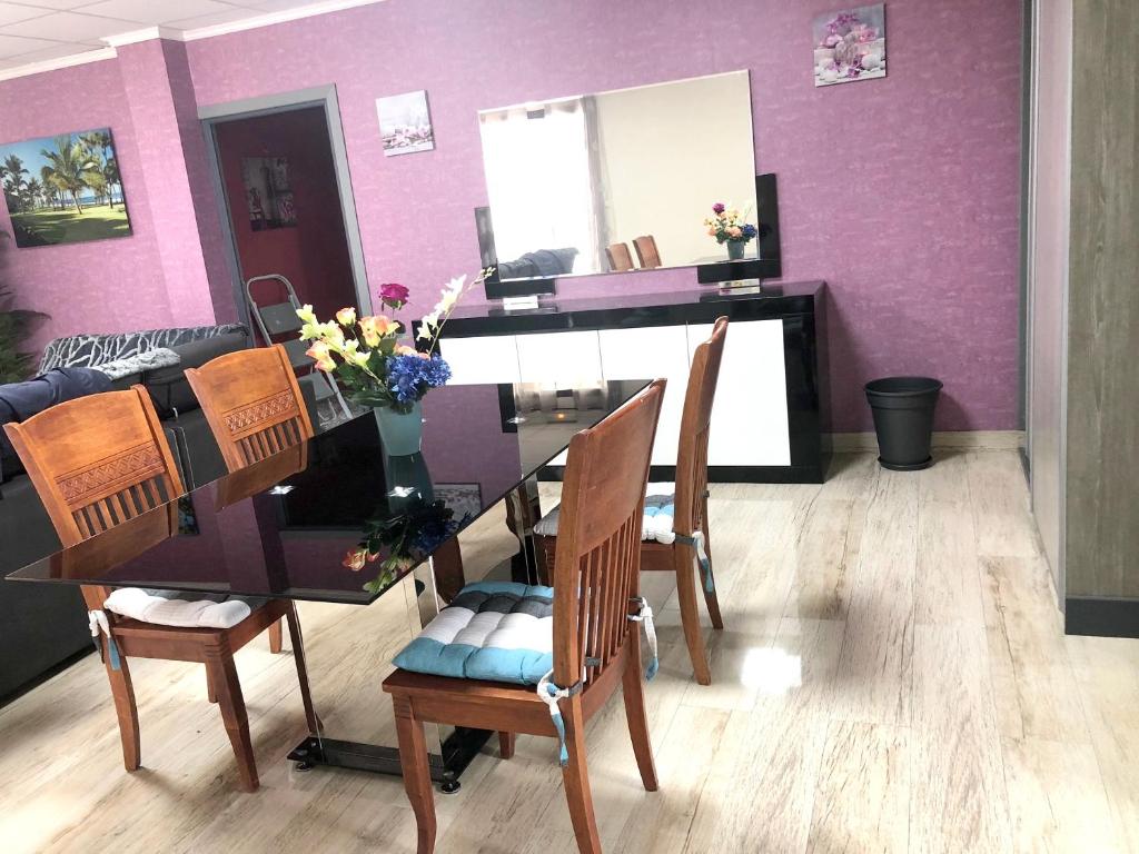 Appartement d'une chambre avec vue sur la ville terrasse amenagee et wifi a Bras Panon photo 4