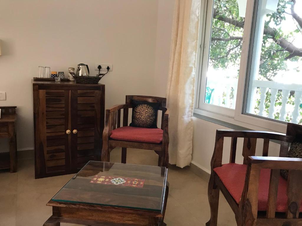 Двухместный (Двухместный номер Делюкс с 1 кроватью и балконом), BaywoodGoa