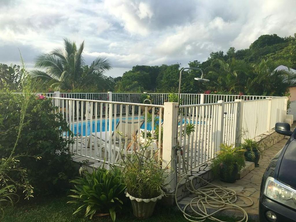 Studio avec vue sur la mer piscine partagee et jardin clos a Deshaies a 2 km de la plage photo 3