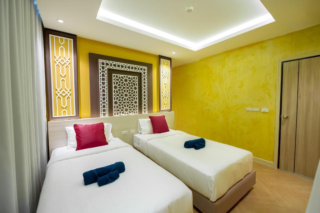 Двухместный (Улучшенный двухместный номер с 1 кроватью), Le Maroc Hotel Patong