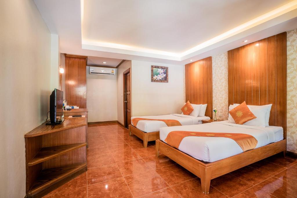 Номер (Двухместное бунгало Делюкс с 2 отдельными кроватями), Phi Phi Anita Resort