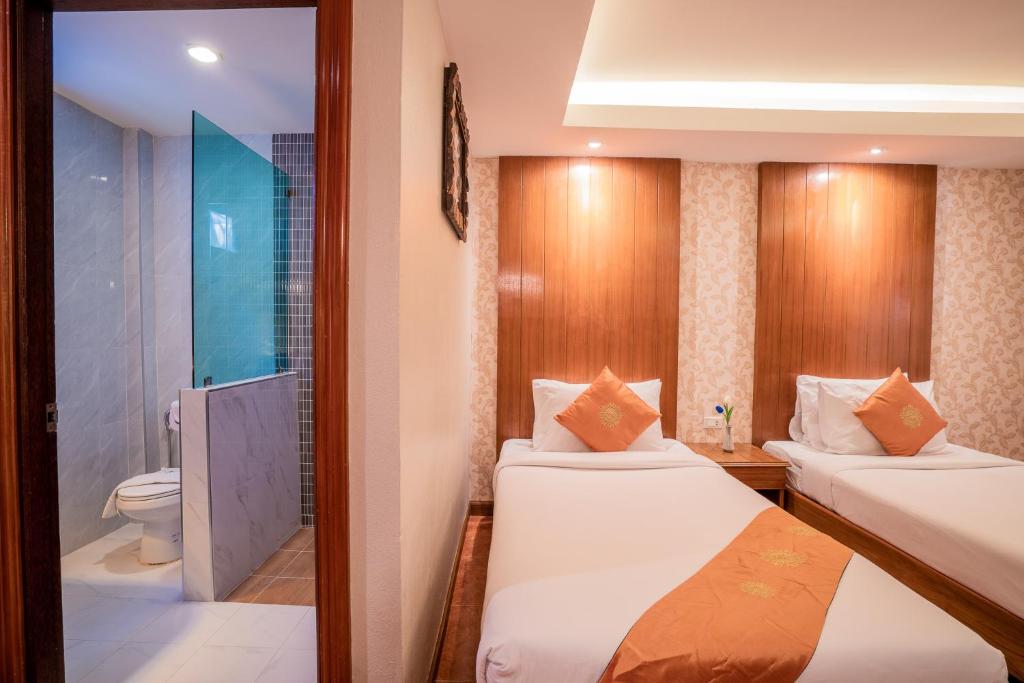 Номер (Двухместное бунгало Делюкс с 2 отдельными кроватями), Phi Phi Anita Resort
