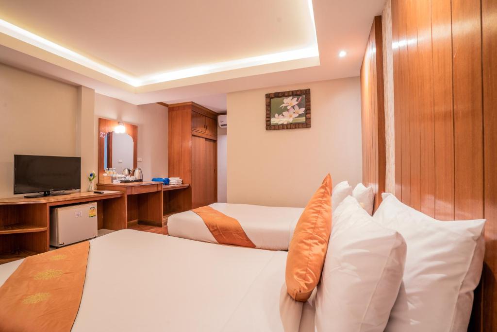 Номер (Двухместное бунгало Делюкс с 2 отдельными кроватями), Phi Phi Anita Resort