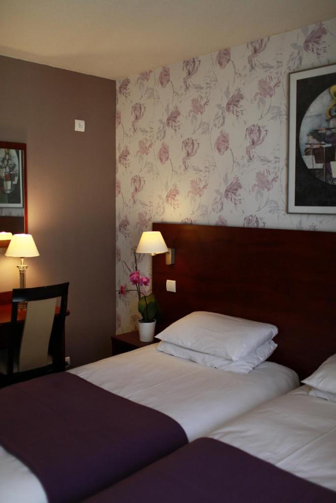 Двухместный (Двухместный номер с 2 отдельными кроватями), Hôtel Alane