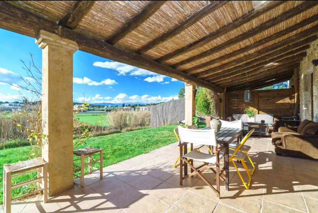 3 bedrooms villa with private pool enclosed garden and wifi at Saus Camallera