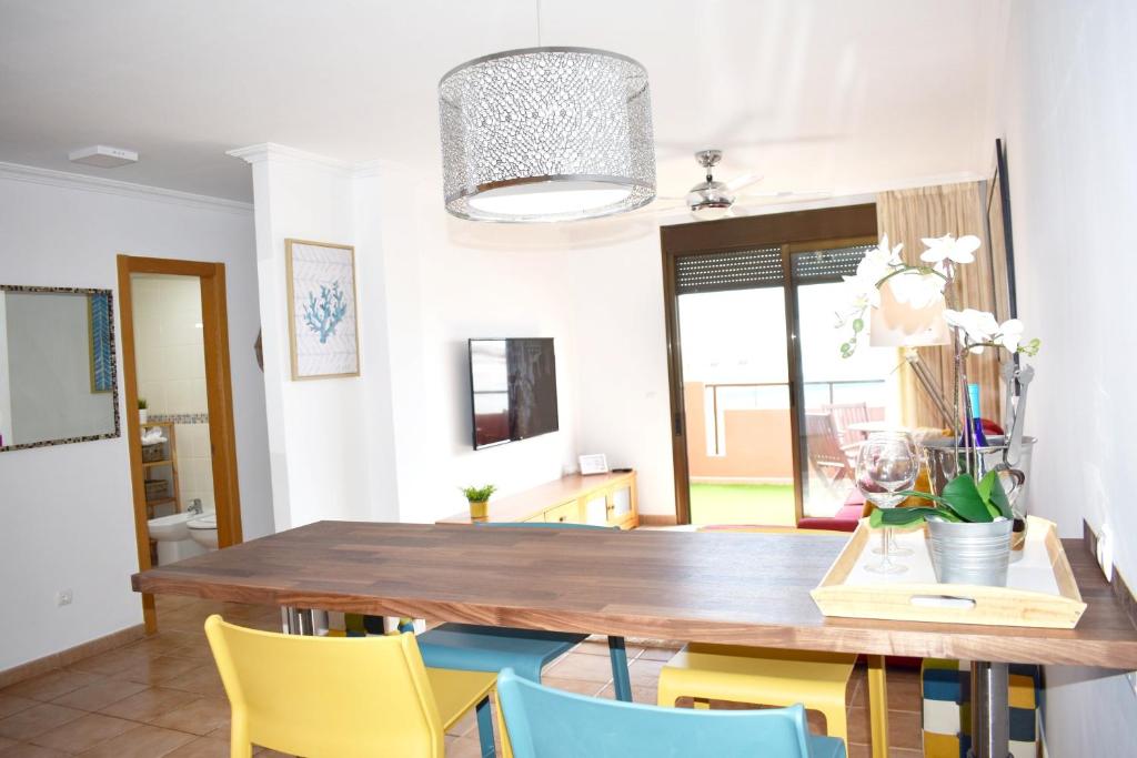 One bedroom appartement with sea view shared pool and furnished terrace at Granadilla photo 2