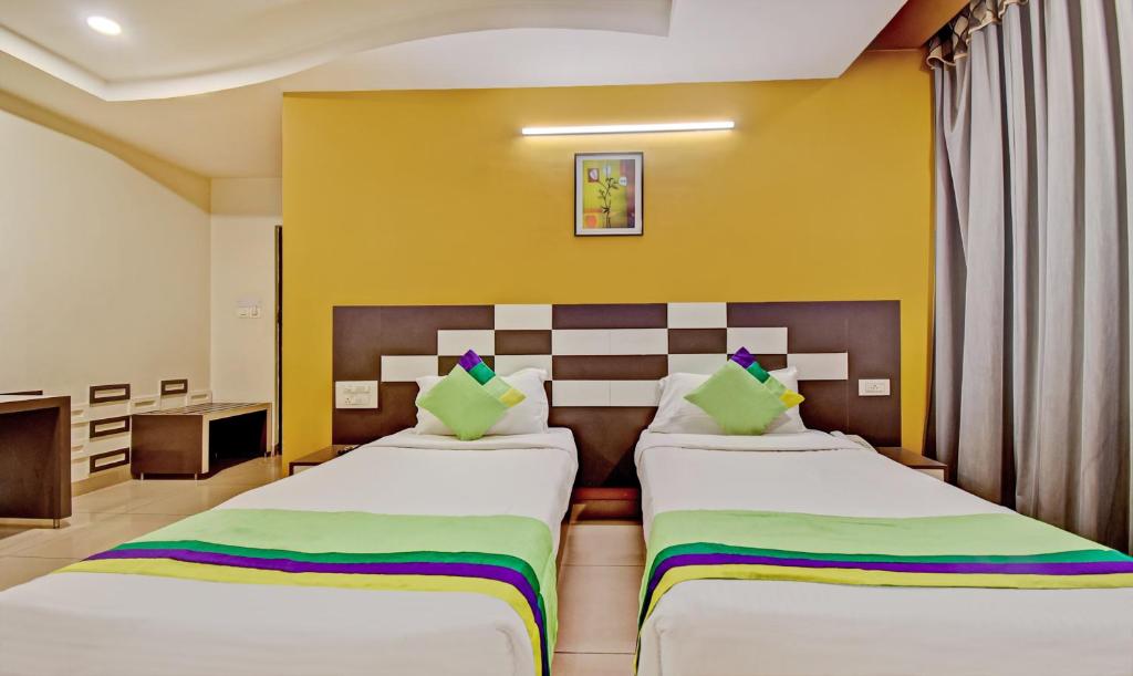Двухместный ([Sanitized] Standard Double Room), Hotel Raj Elegance - Manayata Tech Park