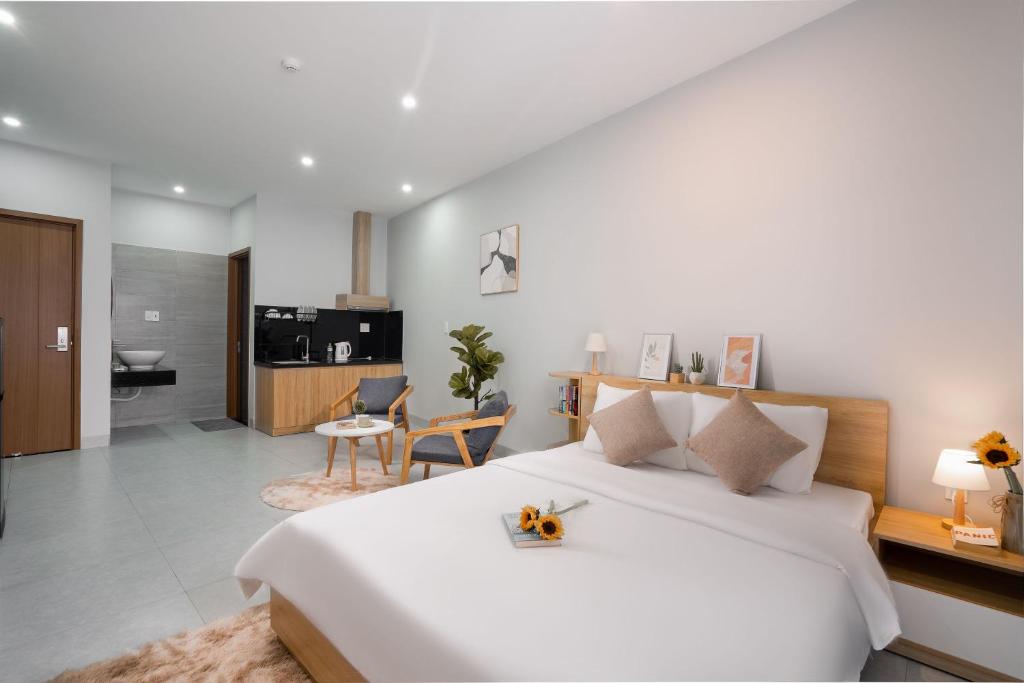 Семейный (Семейный номер с видом на город), OHome 75 Danang - Managed by Chiic Vacation