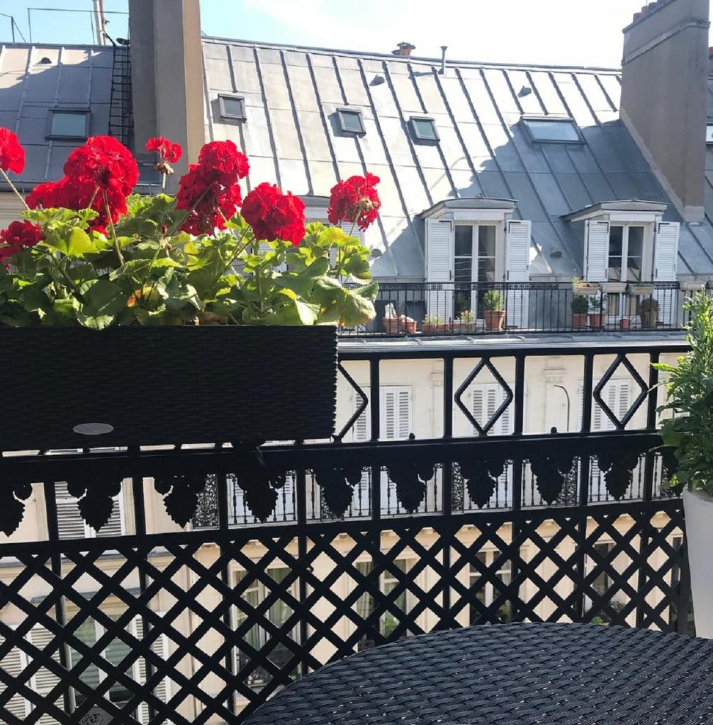 Двухместный (Номер Делюкс с кроватью размера «queen-size» и террасой), Best Western Hôtel Folkestone Opéra