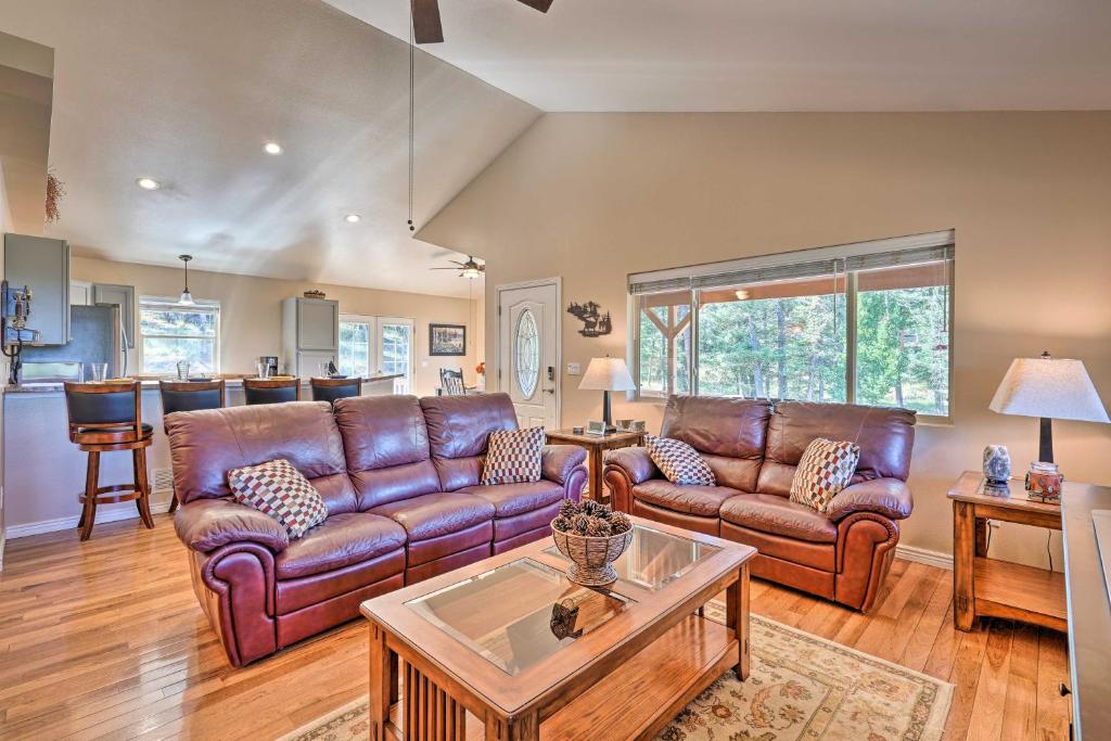 Hilltop Haven with Wraparound Deck and Mountain Views! photo 4