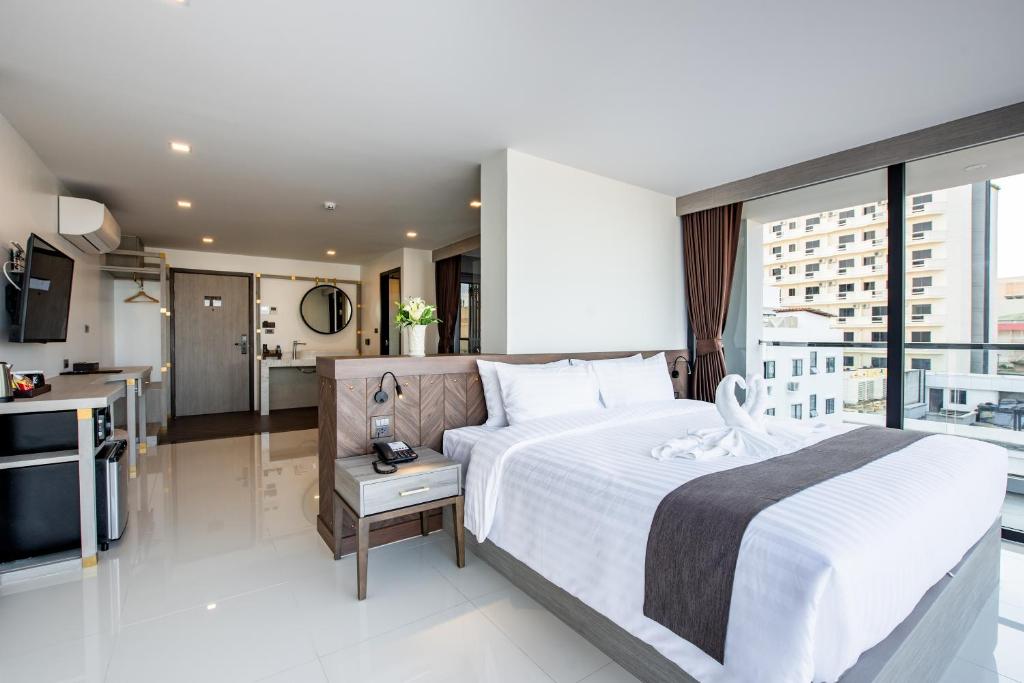 Двухместный (Номер с кроватью размера «queen-size»), blackwoods Hotel Pattaya